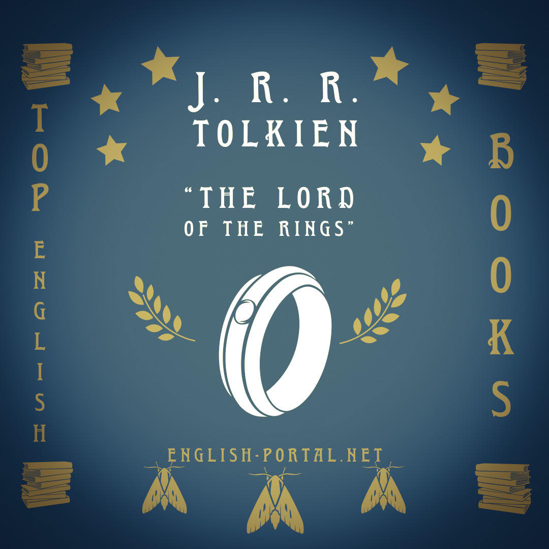 Learn English with English book bestseller “The Lord of the Rings”