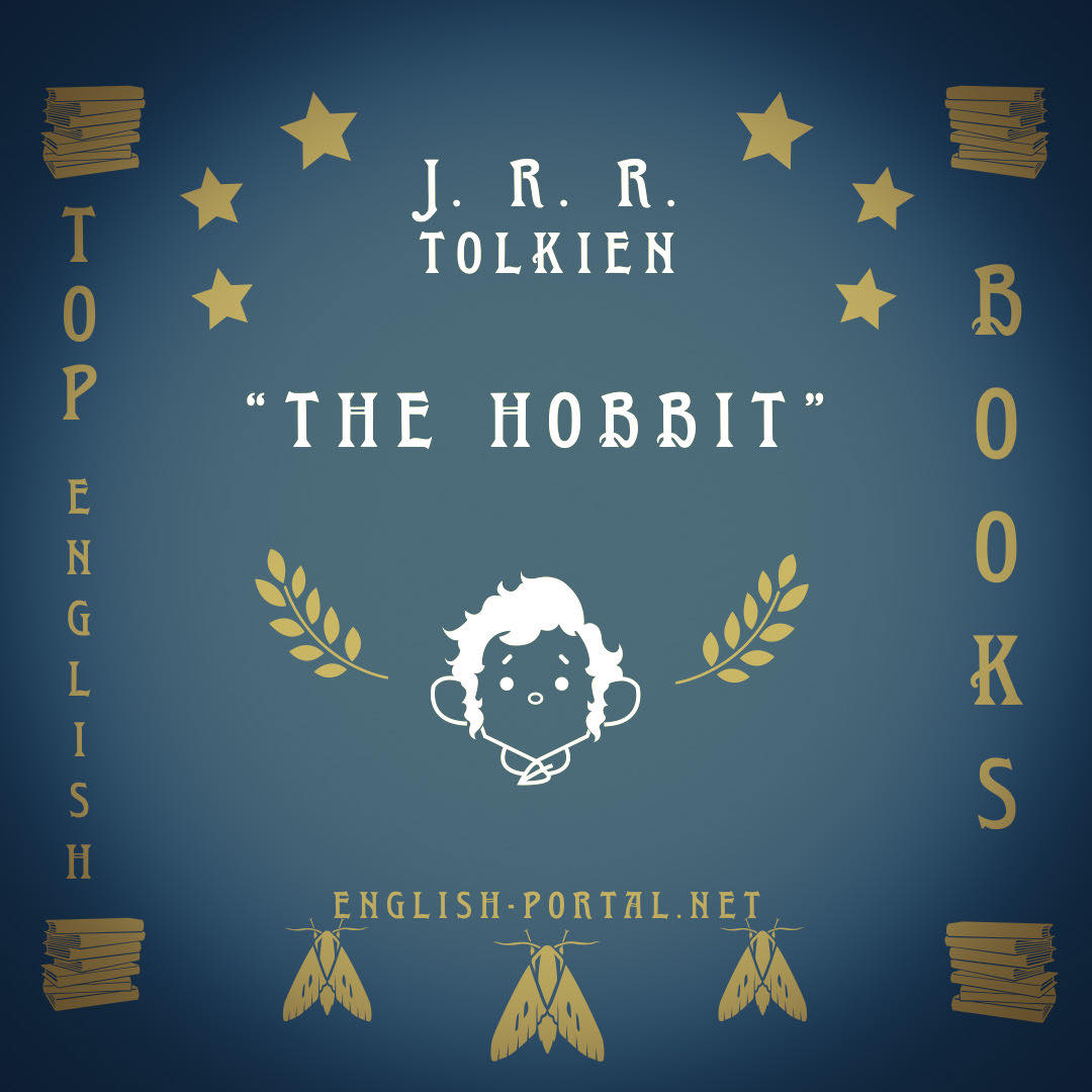 Learn English with English book bestseller “The Hobbit”