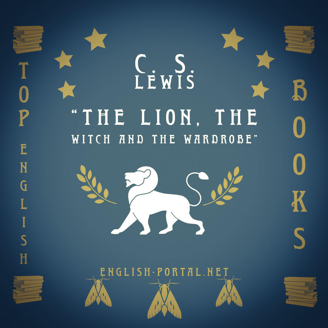 Learn English with English book bestseller “The Lion, the Witch and the Wardrobe”