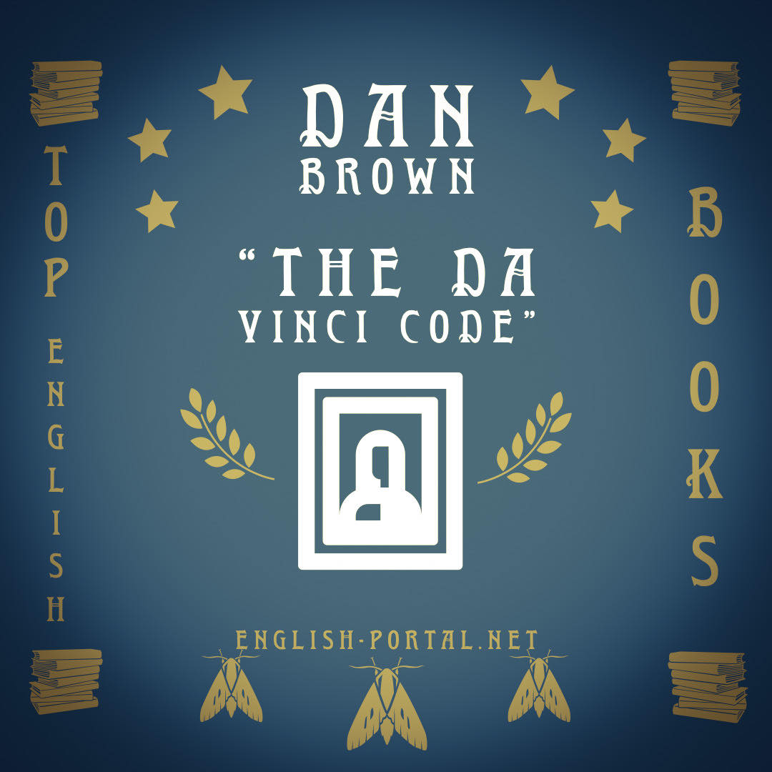 Learn English with English book bestseller “The Da Vinci Code”